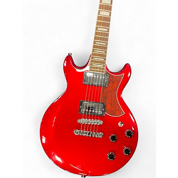 Used Ibanez AX120 Candy Apple Red Solid Body Electric Guitar