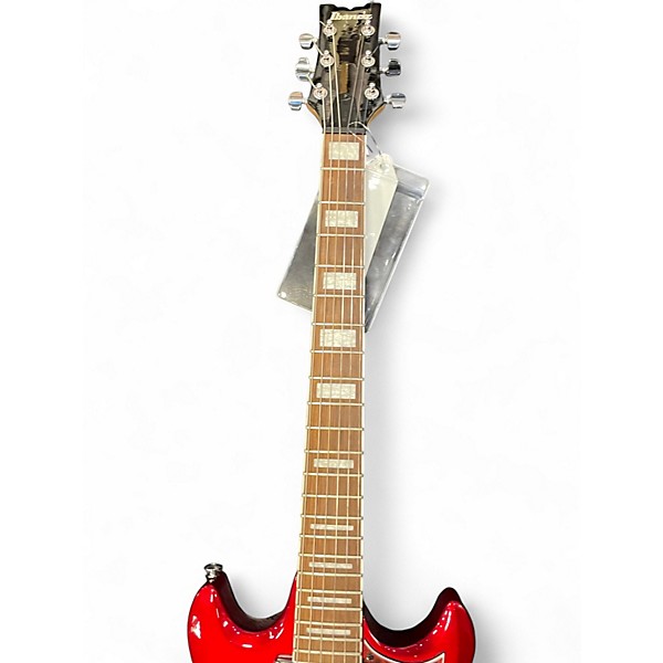Used Ibanez AX120 Candy Apple Red Solid Body Electric Guitar