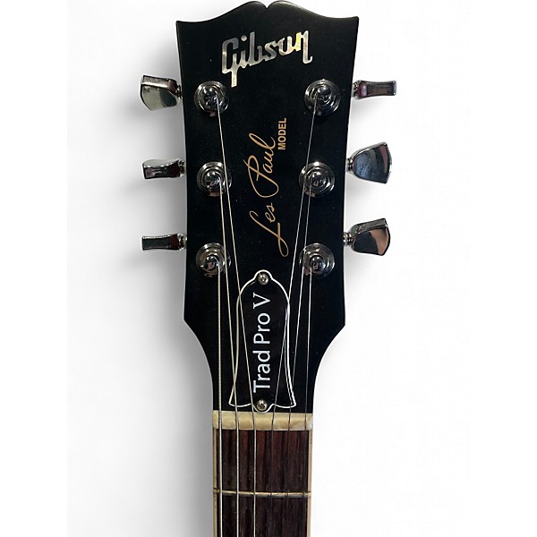 Used Gibson Les Paul Traditional Pro V Iced Tea Burst Solid Body Electric Guitar