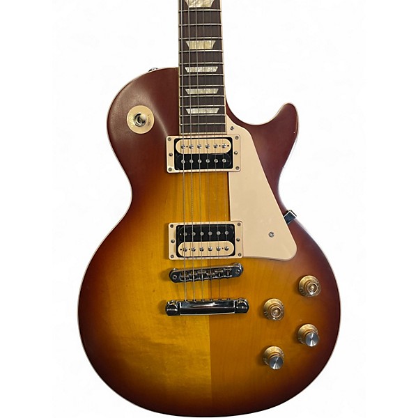 Used Gibson Les Paul Traditional Pro V Iced Tea Burst Solid Body Electric Guitar