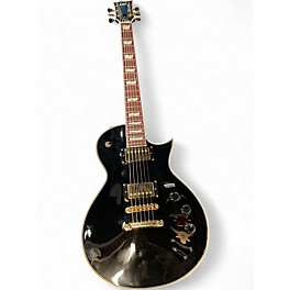 Used ESP LTD EC256 Black and Gold Solid Body Electric Guitar