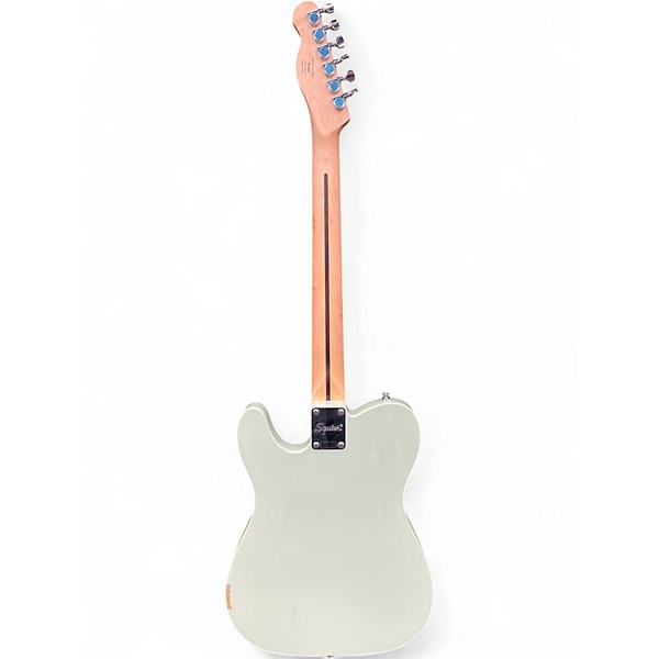 Used Squier Telecaster Mint Green Solid Body Electric Guitar