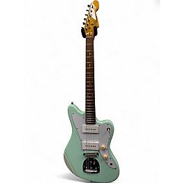 Used Xaviere jt 100 Seafoam Green Solid Body Electric Guitar