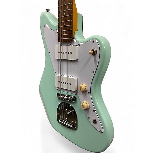 Used Xaviere jt 100 Seafoam Green Solid Body Electric Guitar