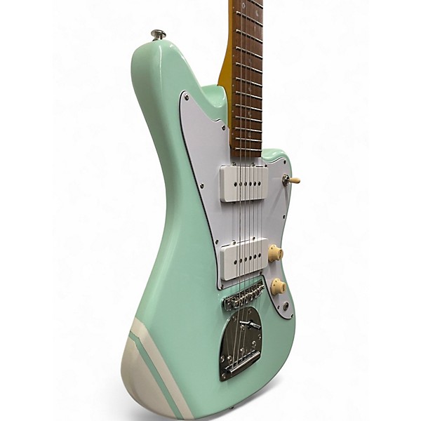 Used Xaviere jt 100 Seafoam Green Solid Body Electric Guitar
