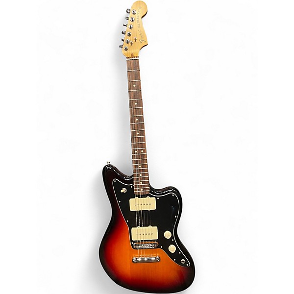 Used Fender American Special Jazzmaster 3 Tone Sunburst Solid Body Electric Guitar