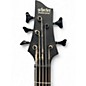Used Schecter Guitar Research DIAMOND SERIES STEALTH 5 Black Electric Bass Guitar