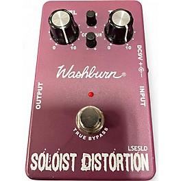 Used Washburn SOLOIST DISTORTION Effect Pedal