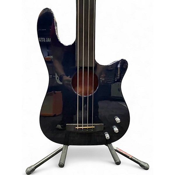 Used Carvin AC40F Midnight Blue Electric Bass Guitar