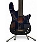 Used Carvin AC40F Midnight Blue Electric Bass Guitar