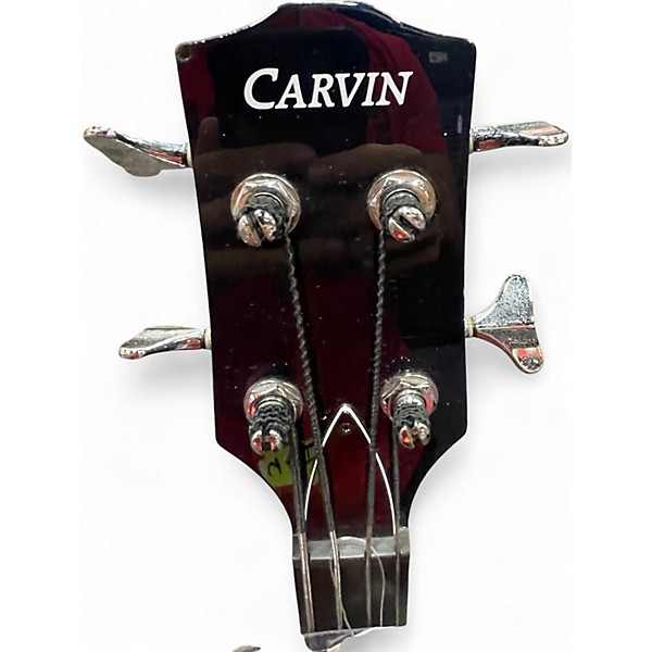 Used Carvin AC40F Midnight Blue Electric Bass Guitar