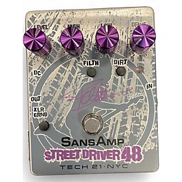 Used Tech 21 SANSAMP STREET DRIVER 48 Bass Effect Pedal