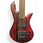 Used Spector NS PULSE 2 RED SANDBLASTED Electric Bass Guitar