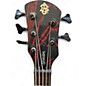 Used Spector NS PULSE 2 RED SANDBLASTED Electric Bass Guitar