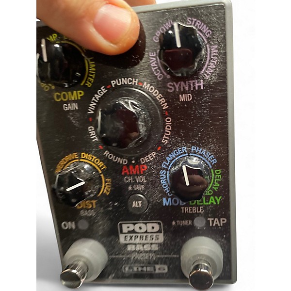 Used Line 6 POD EXPRESS BASS  Effect Processor
