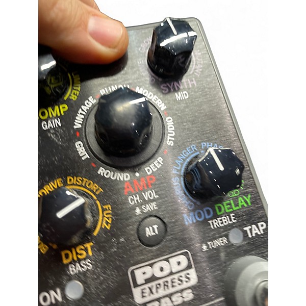 Used Line 6 POD EXPRESS BASS  Effect Processor