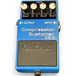 Used BOSS CS3 Compressor Sustainer Effect Pedal