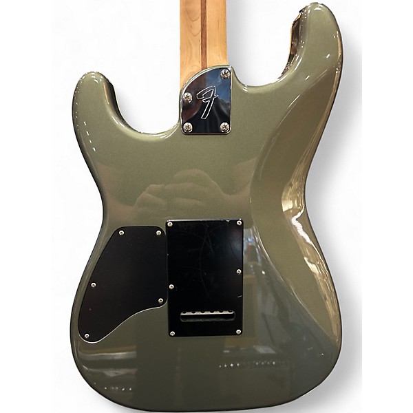 Used Fender MIJ Modern Stratocaster Jasper Olive Metallic Solid Body Electric Guitar