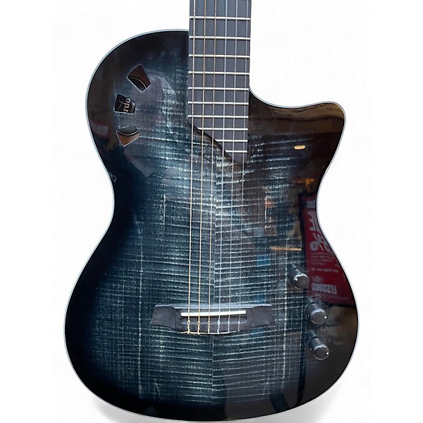 Used Cordoba STAGE Trans Black Classical Acoustic Electric Guitar