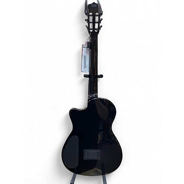 Used Cordoba STAGE Trans Black Classical Acoustic Electric Guitar