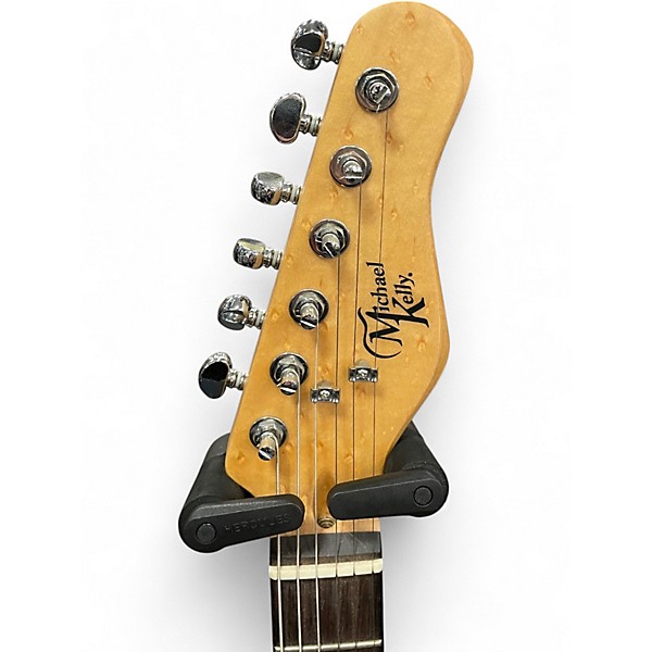 Used Michael Kelly 1965 MOD SHOP Amber Solid Body Electric Guitar