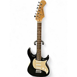 Used Burswood 08A07 Black Solid Body Electric Guitar