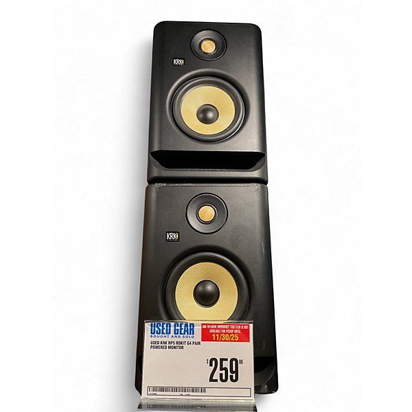 Used KRK RP5 ROKIT G4 Pair Powered Monitor