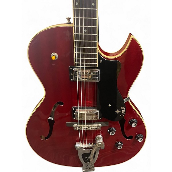 Used Guild Starfire III Cherry Hollow Body Electric Guitar