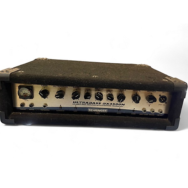 Used Behringer Ultrabass BX4500H Bass Amp Head