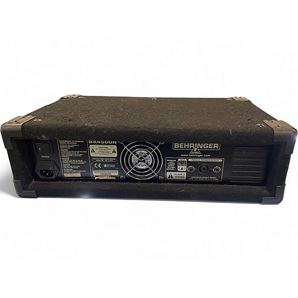 Used Behringer Ultrabass BX4500H Bass Amp Head