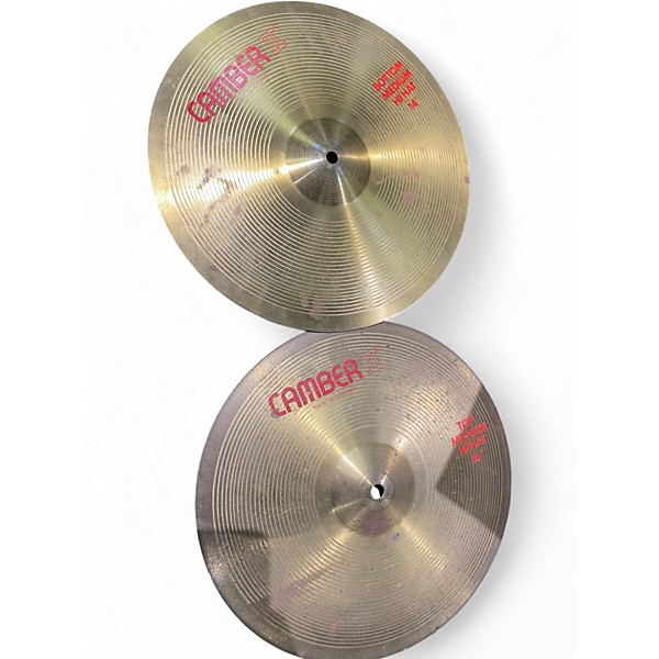 Used Camber Ii 14in HI HAT PAIR Cymbal
