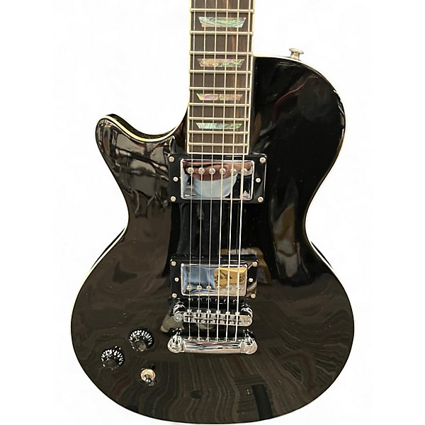 Used Agile 3010LH Black Hollow Body Electric Guitar