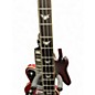 Used Schecter Guitar Research Stiletto Extreme 4 String 2 Tone Sunburst Electric Bass Guitar