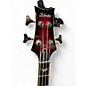 Used Schecter Guitar Research Stiletto Extreme 4 String 2 Tone Sunburst Electric Bass Guitar