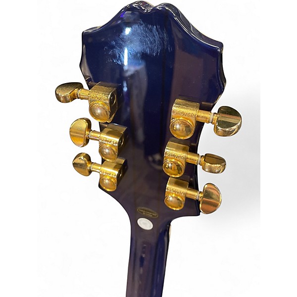 Used Epiphone Sheraton II Pro Blue Hollow Body Electric Guitar