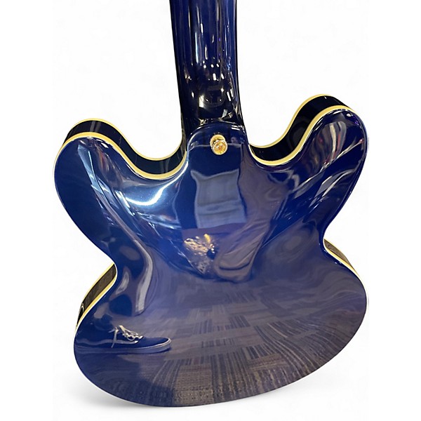 Used Epiphone Sheraton II Pro Blue Hollow Body Electric Guitar