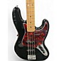 Used Fender Player Jazz Bass Black Electric Bass Guitar