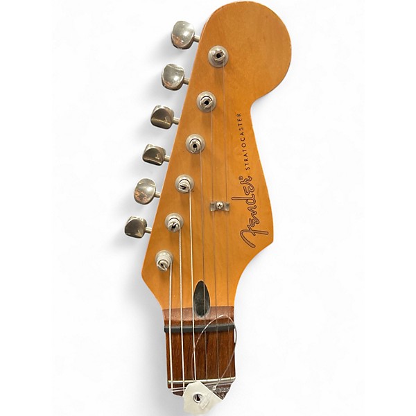 Used Fender FSR Classic Player 60's Stratocaster 3 Color Sunburst Solid Body Electric Guitar