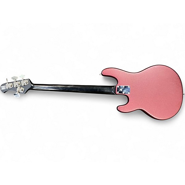 Used Ernie Ball Music Man Stingray SUB Bass Maroon Electric Bass Guitar