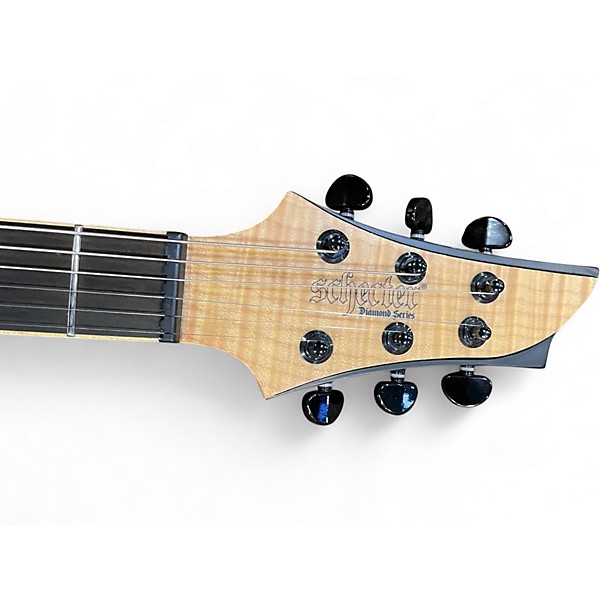 Used Schecter Guitar Research KM6 MK11 Natural Solid Body Electric Guitar