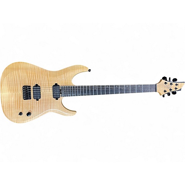 Used Schecter Guitar Research KM6 MK11 Natural Solid Body Electric Guitar