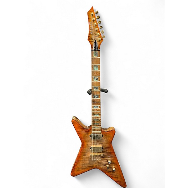 Used Kiesel CUSTOM V220 FLAME BURST Solid Body Electric Guitar