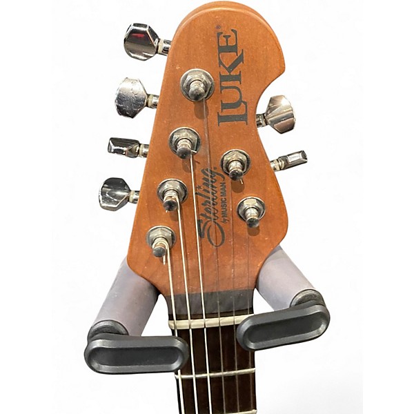 Used Sterling by Music Man LUKE Blue Solid Body Electric Guitar