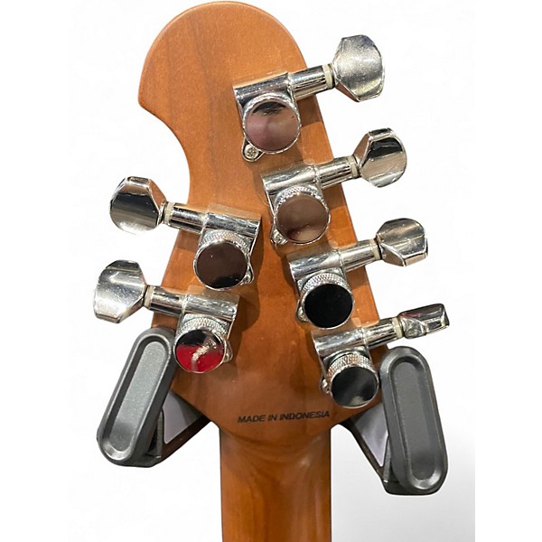 Used Sterling by Music Man LUKE Blue Solid Body Electric Guitar