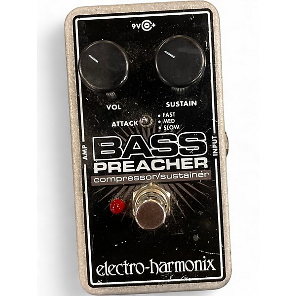 Used Electro-Harmonix BASS PREACHER Effect Pedal