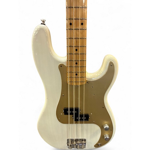 Used Fender American Original 50s Precision Bass White Blonde Electric Bass Guitar