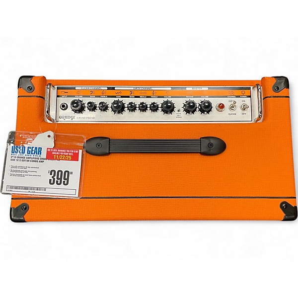 Used Orange Amplifiers CR60C Crush Pro 60W 1x12 Guitar Combo Amp