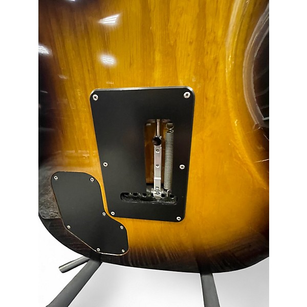 Used 2014 Shur CUSTOM SHOP CLASSIC 2 Tone Sunburst Solid Body Electric Guitar