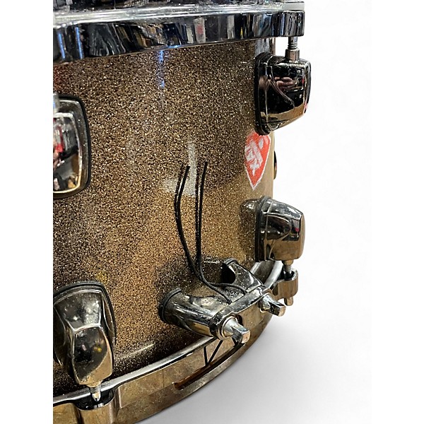 Used ddrum 13X7 Dominion Ash Copper Sparkle Drum