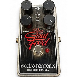 Used Electro-Harmonix Bass Soul Food Overdrive Bass Effect Pedal